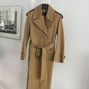 Banana Republic Classic Camel Rain Trench Coat